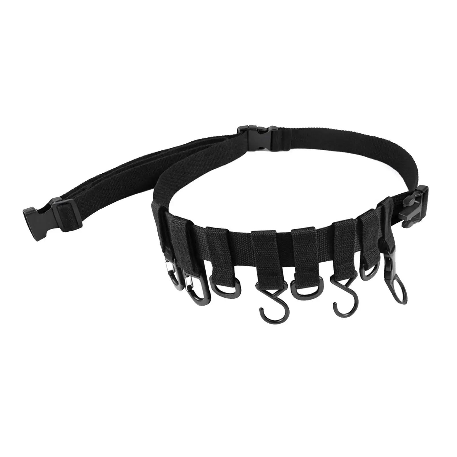 Treestand Strap Hangers Equipment Nylon with 8 Hooks Harness Hook Hanger Outdoor