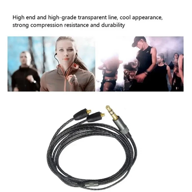 Replacement Audio Cable Compatible For Shure Mmcx Se215 Se425 Se535 Se846 Ue900 Westone Headphone Cable Accessories