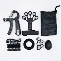 Kit,Adjustable Countable R-Type Hand Grip,Exercise Strengthening Pliers Spring,Finger Gripper,Wrist Expander