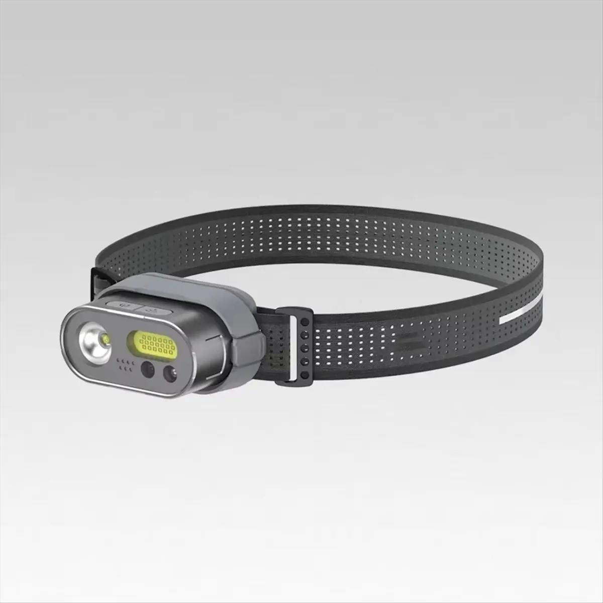 AA19 MH1 Multifunctional Headlamp Gesture and Button Dual-Control Head Flashlight Head Lantern for Outdoor Camping Hiking
