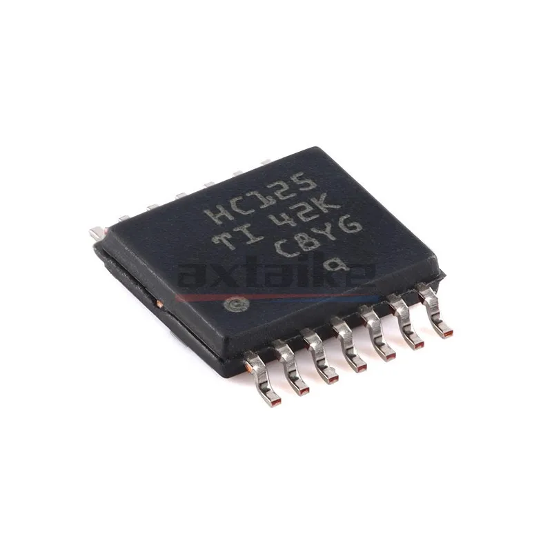 10PCS SN74HC125PWR HC125 TSSOP-14 74HC125 74HC125PW SMD Quadruple Buffers with 3-State Outputs IC