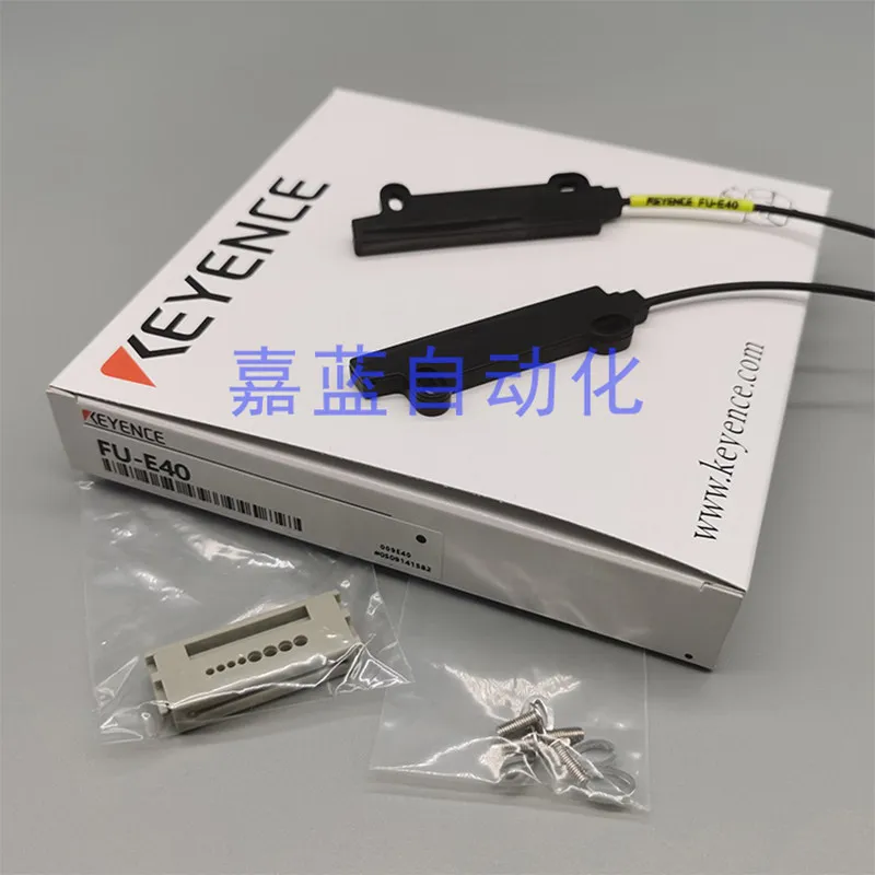 KEYENCE FU-E40 High Precision Wide Area Fiber Optic Sensor Supply for Industrial Automation
