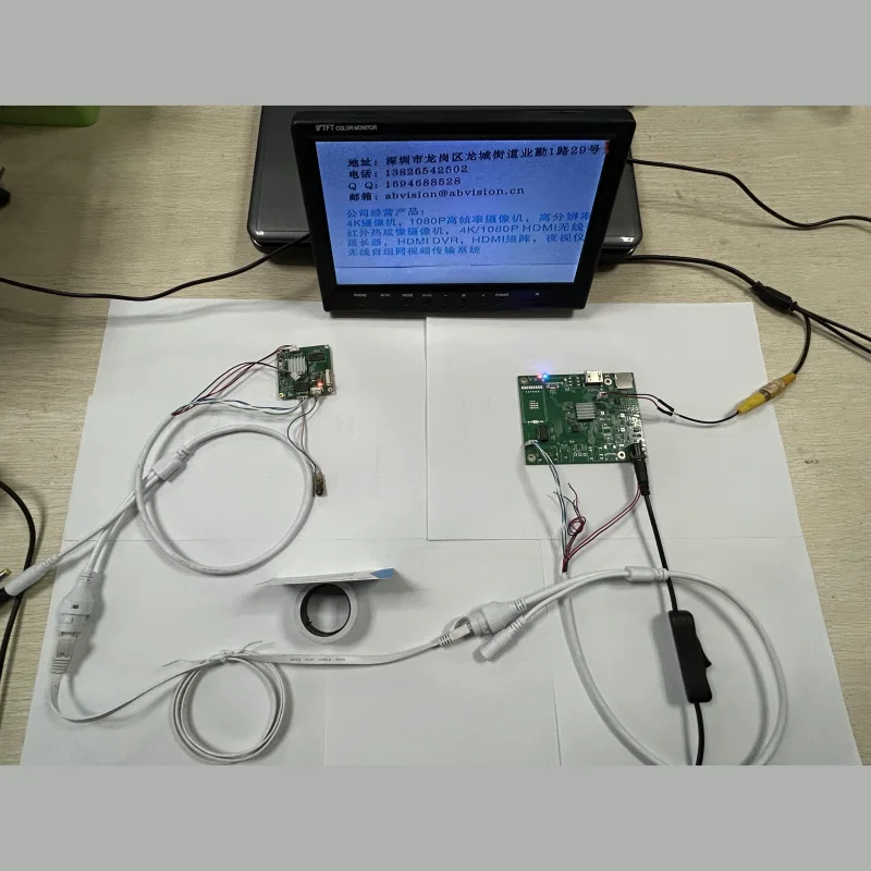 Miniature AV, CVBS, AHD Encoders and AV Decoders Are Network-connected Directly with Low Latency, Using H265 UDP Protocol.