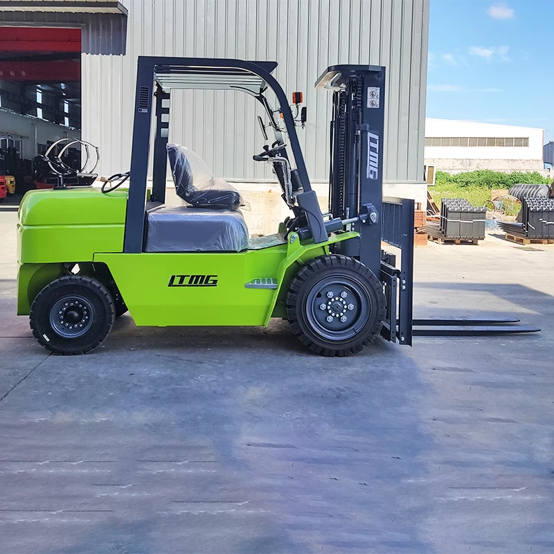 gasoline forklift  lifting  height 4.5 m  LPG forklift with side shifter