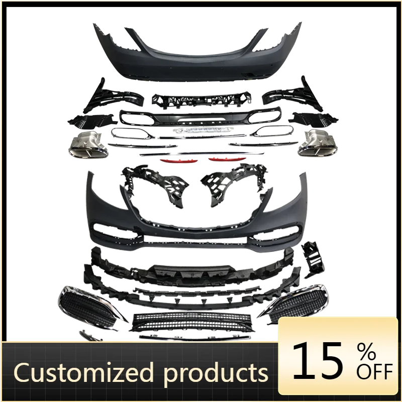 

Высокое качество и надежностьCLY передние и задние автомобильные бамперы гриль для Benz S-класса W222 Facelift обновленный стиль кузова