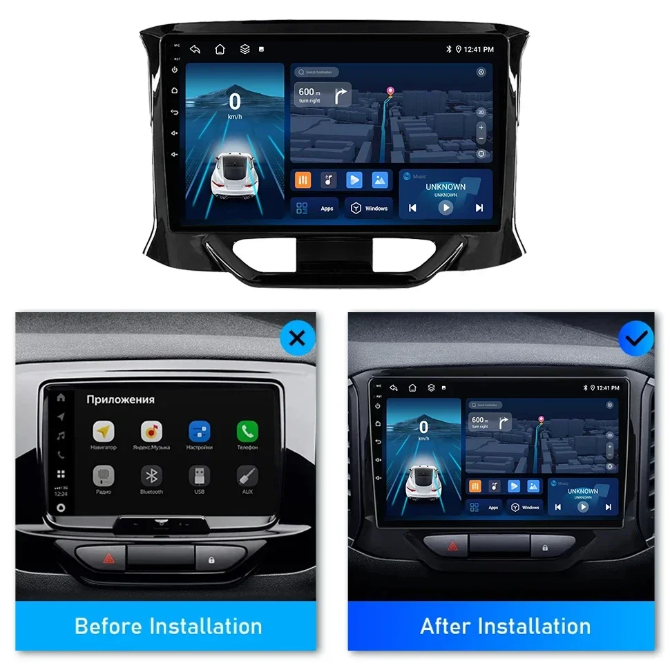 2Din Head Unit Car Radio for LADA Xray X Ray 2015 - 2019 Multimedia Video Player WIFI BT Navi GPS 4G Car Intelligent Systems