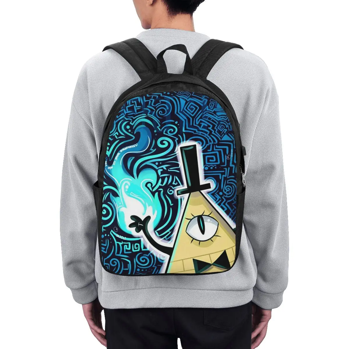 

Cartoon Gravitys Falls Backpack Travel Notebook Bag Computer College Student School Bag Laptop Shoulder Bags for Men Women