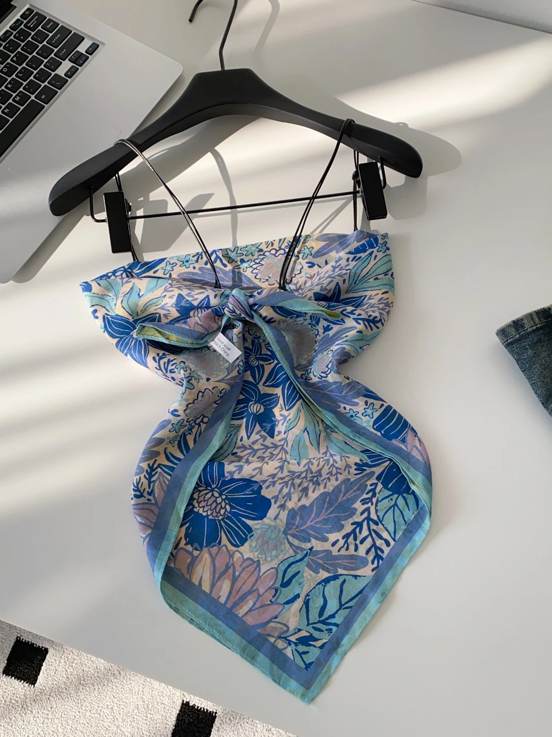 التايلاندية Sle حار فتاة سترة المرأة Faion تصميم غير النظامية طباعة سليم صالح ألياف البوليستر ملابس خارجية الصيف العصرية #4