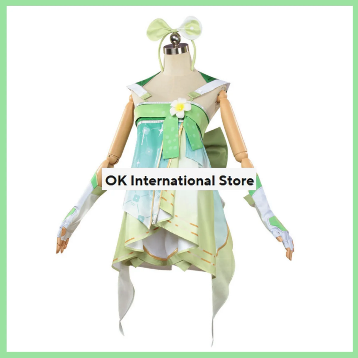 2024 nuovo gioco Anime Wuthering Waves Verina Costume Cosplay parrucca pianta allevatore gonna uniforme copricapo donna adorabile vestito di natale