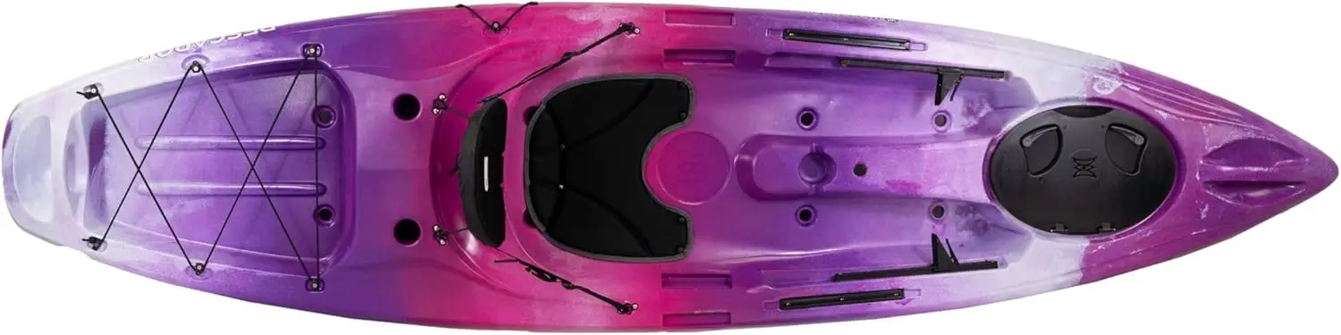 

Perception Kayaks Perception Pescador 10. | Рыболовный каяк Sit on Top с передним хранилищем | Большой задний ящик и двойной стержень Ho