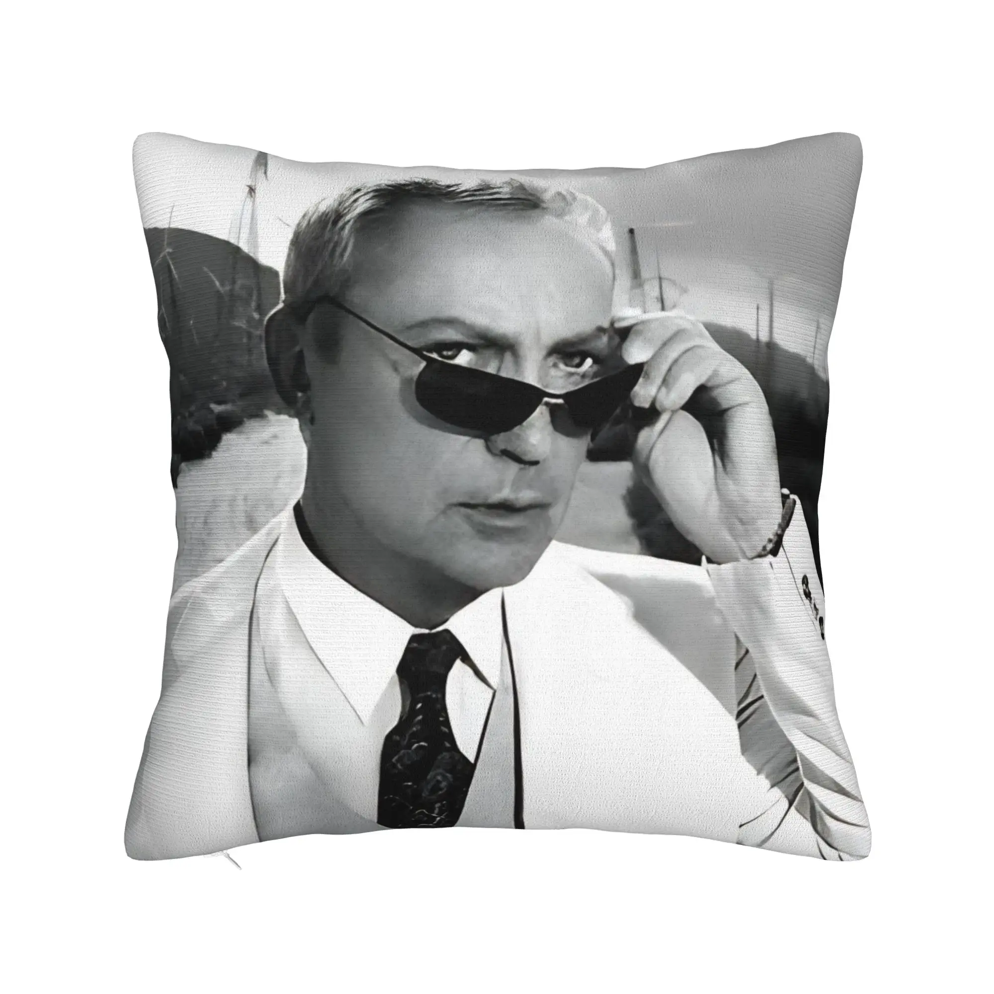 Rip Udo Kier Actor Square Pillow Cases Yuri Horror Movie Cushion Covers Creative Zippered Decor Pillowcase for Home 45*45cm