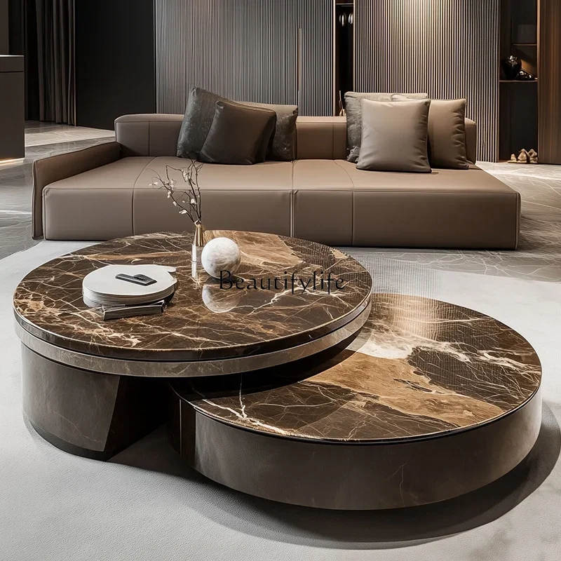 

FG40Coffee table living room household light luxury high-end retractable tea table