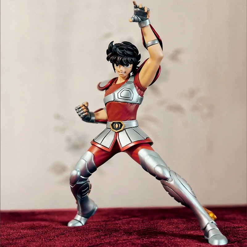 Hot Genuine Bntsh Ichiban Kuji Anime Figure Saint Seiya Gemini Saga Seiya Poenix Ikki Ver. Pvc Action Figures Model Ornament Toy