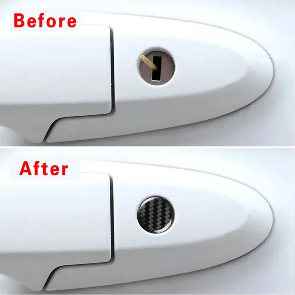 Optimal Coverage and Elegant Look Keyhole Protection Sticker for BMW E46 E85 E60 F10 E39 F30 E36 F20 E87 E90 E70 X3