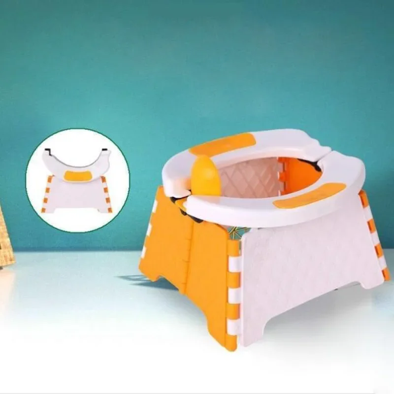 

Новый детский складной портативный автомобильный маленький туалет для путешествий на открытом воздухе