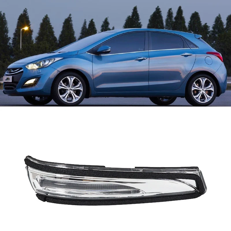 For Hyundai I30 Elantra 2012-2017 876243X000 87623-A5000 87613-A5000 Car Accessories Rear View Mirror LED Turn Signal Light