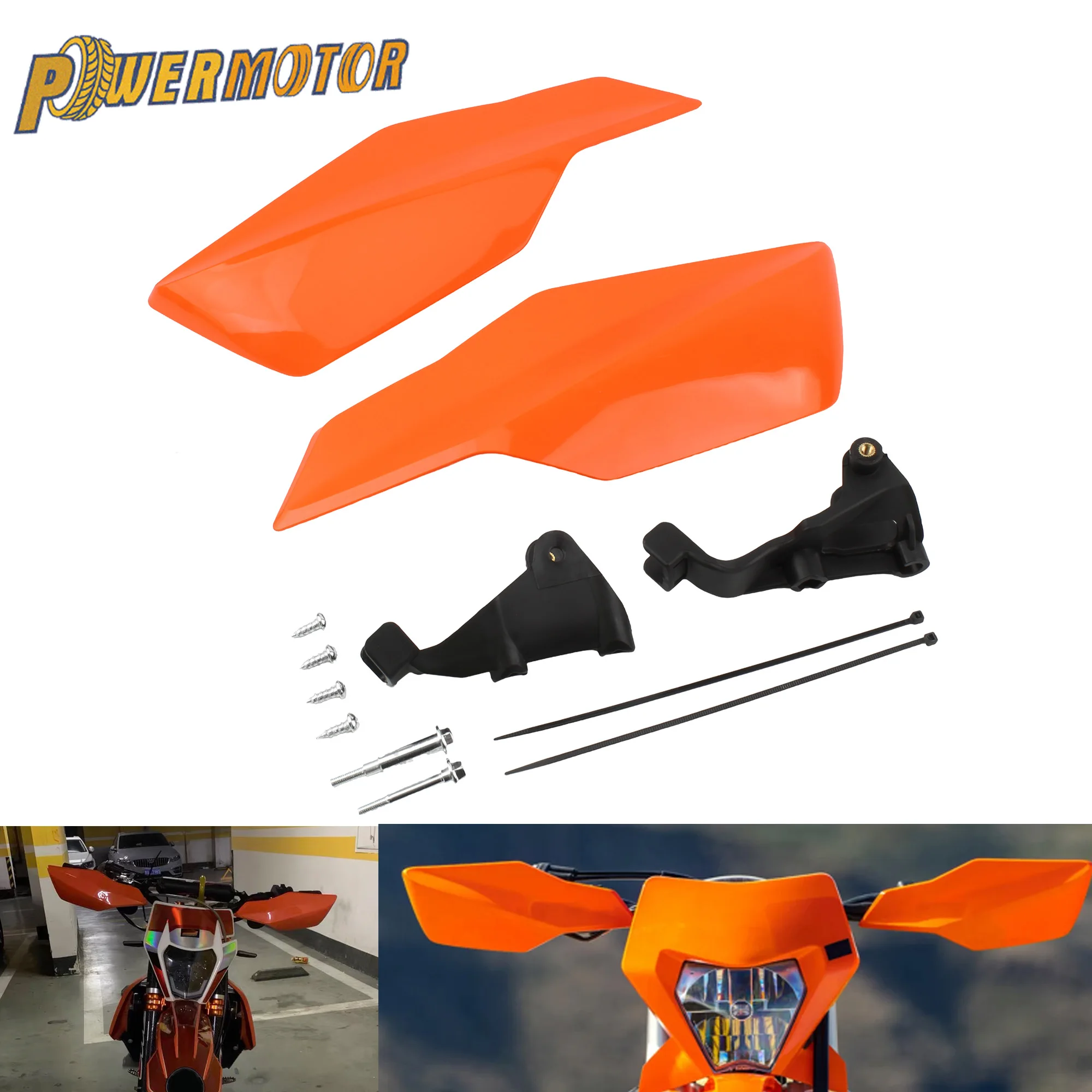 

Powermotor Enduro For KTM EXC XC SX SXF XCF 125-500 Motorcycle Motocross Falling Protection Handguard Hand Guards 2024