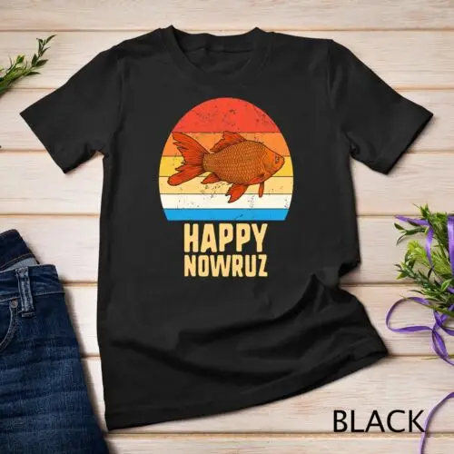 Happy Nowruz Persian New Year Goldfish Iran Norooz 1399 Gift Unisex T-shirt