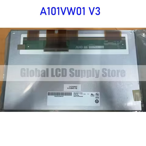 A101VW01 V3 10.1 Inch LCD Display Screen Panel Original for Auo Brand New and Fast Shipping 100% Tested