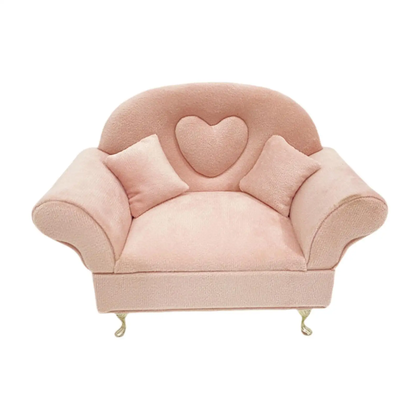 1/6 أريكة صندوق مجوهرات دمية ديكور مجوهرات حالة Miniture زينة زخرفية