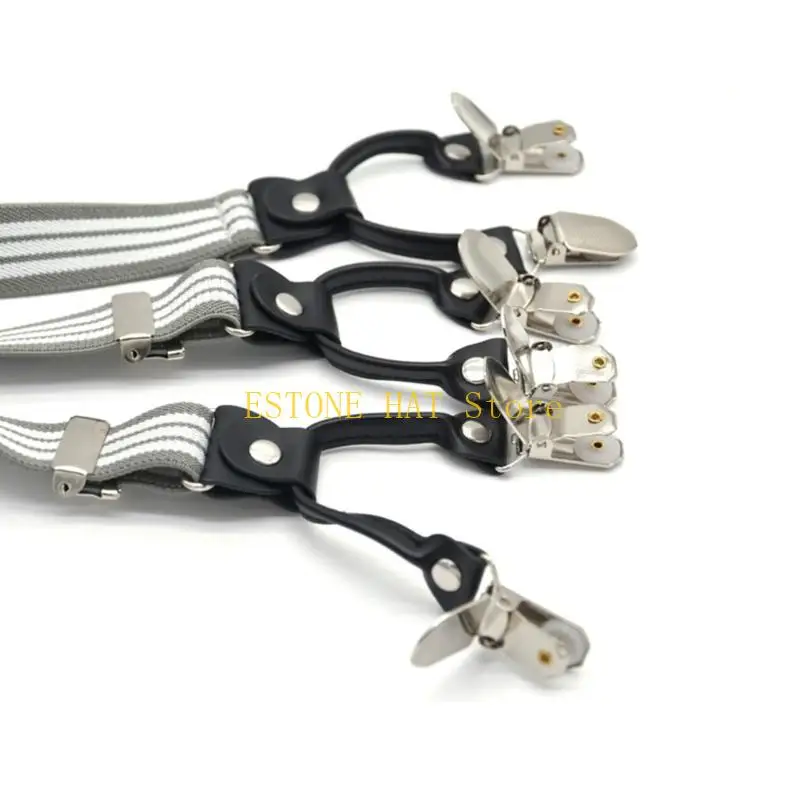 

49MF Универсальные мужские подтяжки с подтяжками, идеально подходящие для свадеб и вечеринок шириной 2,5 см