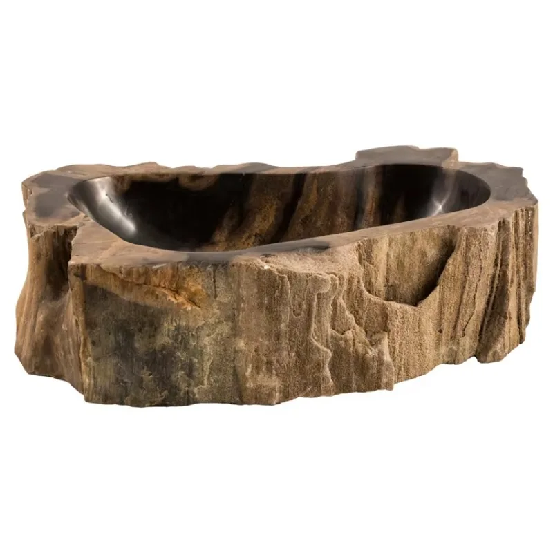 Hotel furniture with foil-finished wooden sink