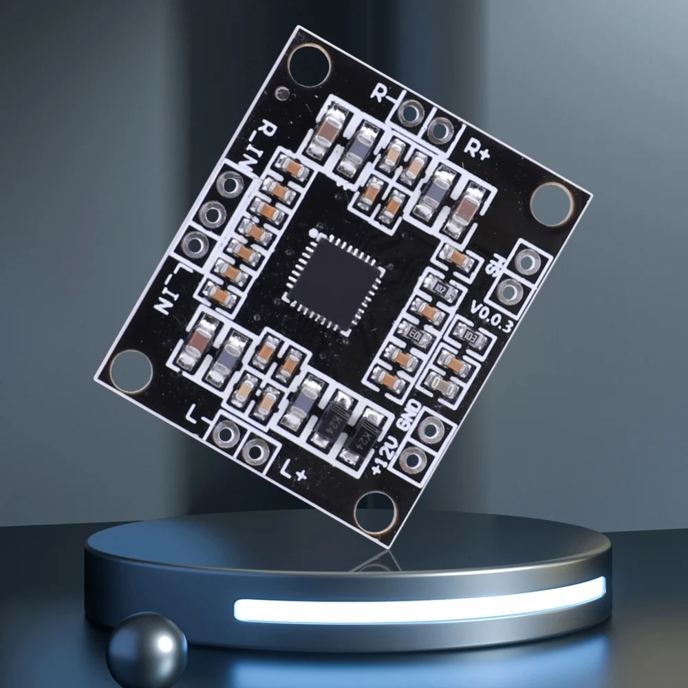 PAM8610 Digital Audio Amplifier Board 2x15W Ultra-Thin Amplifier Board Class D Two Channels