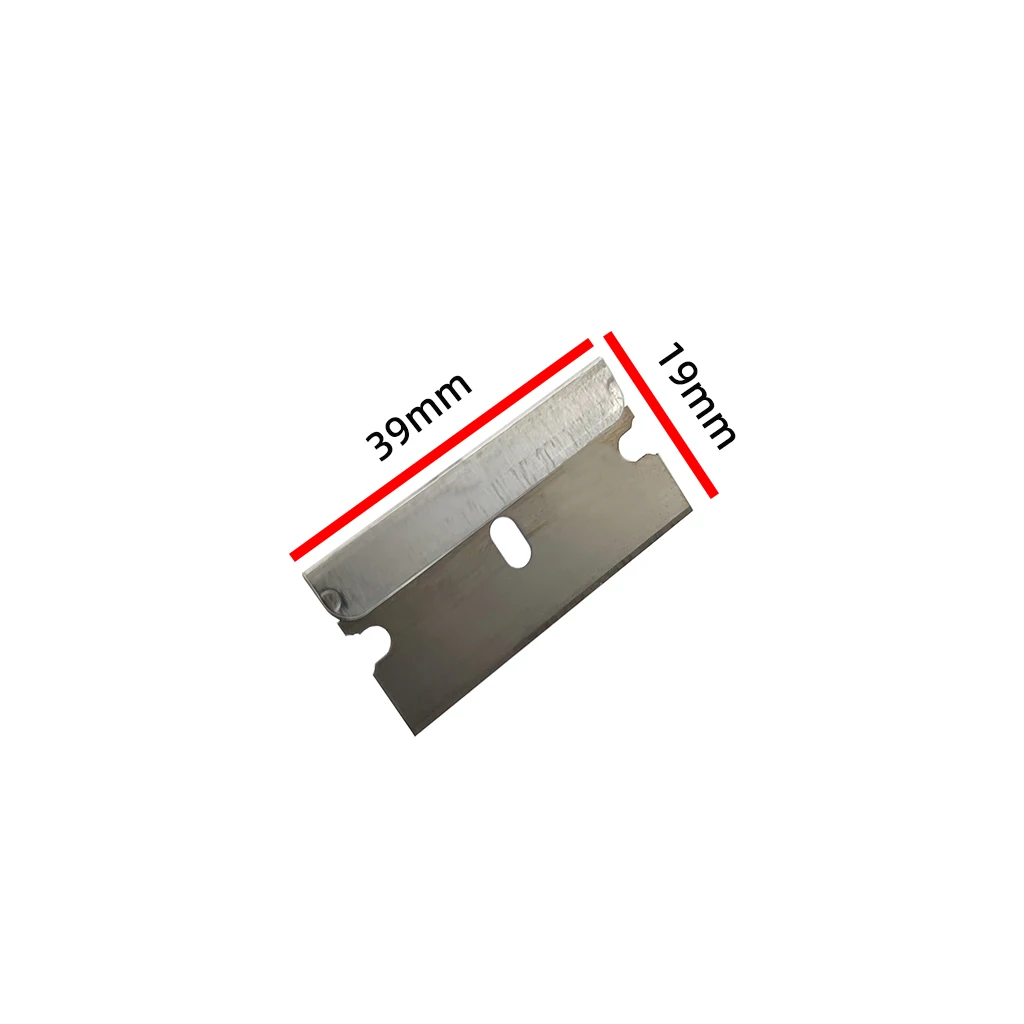 100pcs Single-Sided Blades Mobile Phone Screen LCD Glue Removal Scraping Rubber Spatula Car Film Glass Ceramic Cleaning Knife