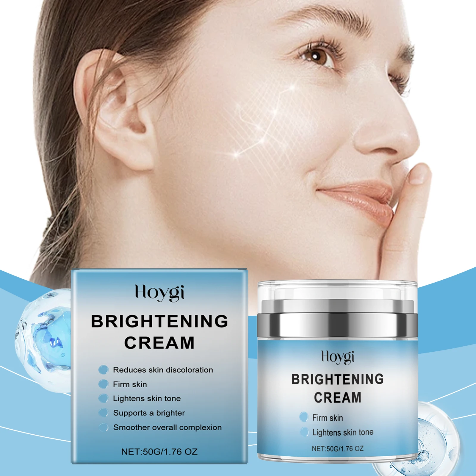 Moisturizing face cream Gentle, soothing, moisturizing and moisturizing facial brightening, moisturizing and moisturizing care c