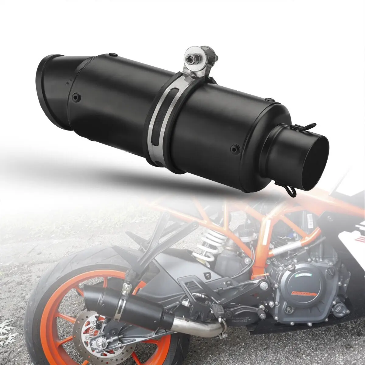

Universal Motorcycle Exhaust Pipe Escape Motorcycle DB Killer GP-Project for YZF R6 R15 R3 MT07 ZX6r Z800 Z900 MT09 FZ09 Z400