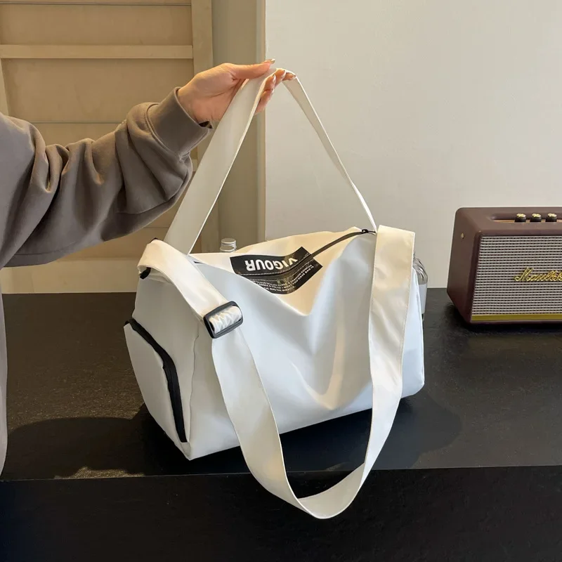 

Dry Wet Separation Swim Bag Large Capacity Handbag Travel Bag Female Fresh Fitness Bag Short Trip Duffel Bag Travel Bag