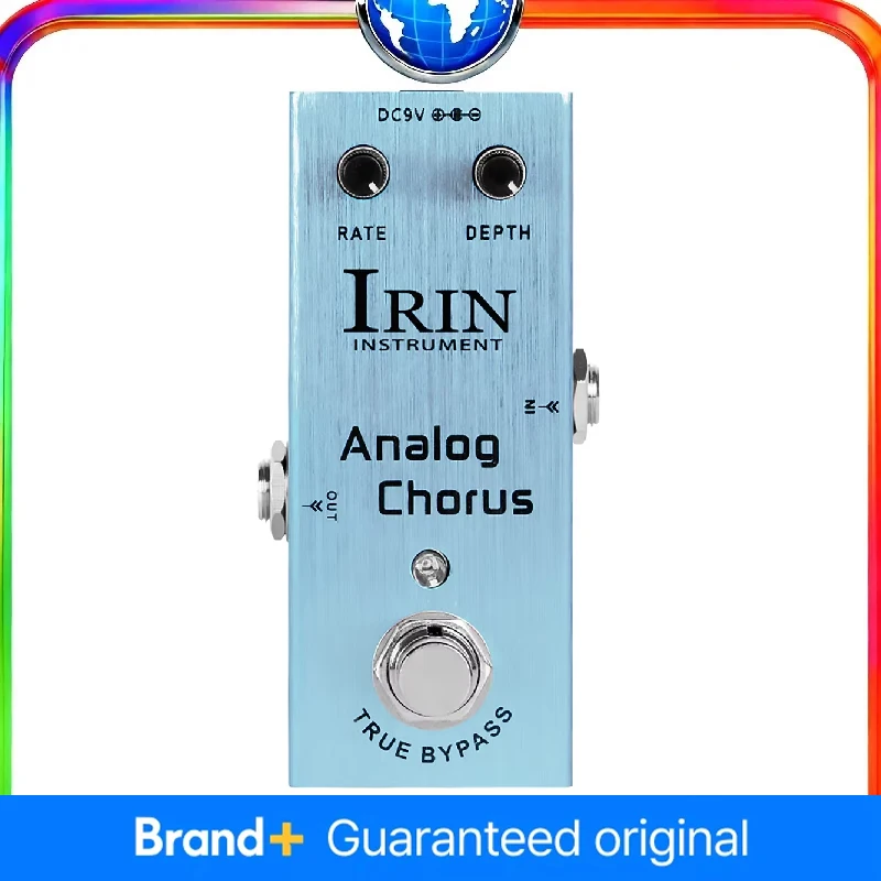 

IRIN AN-08 Chorus Effect Pedal for Electric Guitar Analog Line Choir with BBD Chip Guitar Accessories