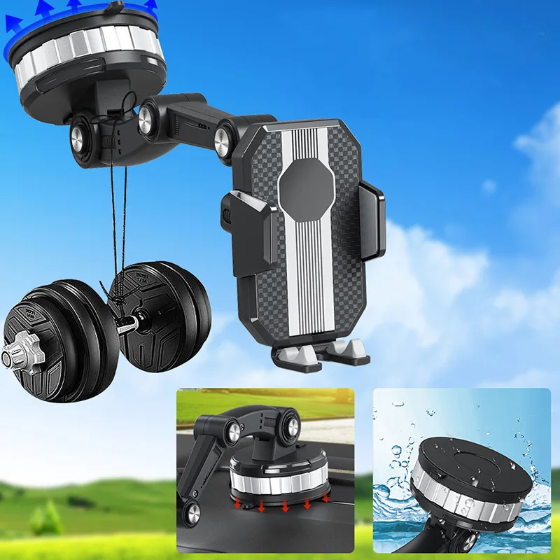 New High-quality Car Holder with Suction Cup Inside Car, Car Truck Holder, Car Phone Holder Easy To Install Not Easy To Fall Off