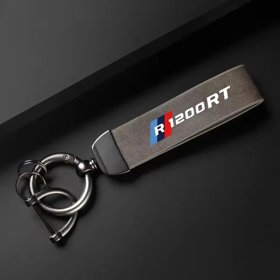 ل BMW R1200RT R1200 RT R 1200RT r1200rt lc r1250rt r 1250 اكسسوارات عالية الجودة الجلود دراجة نارية حامل سلسلة مفاتيح كيرينغ #3