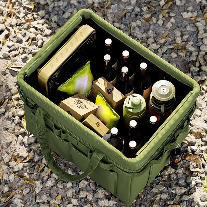 New Sale Multifunctional Tool Storage Box Camping Bag Large Capacity Carrying Bag Picnic Bag Handbag Storage Box