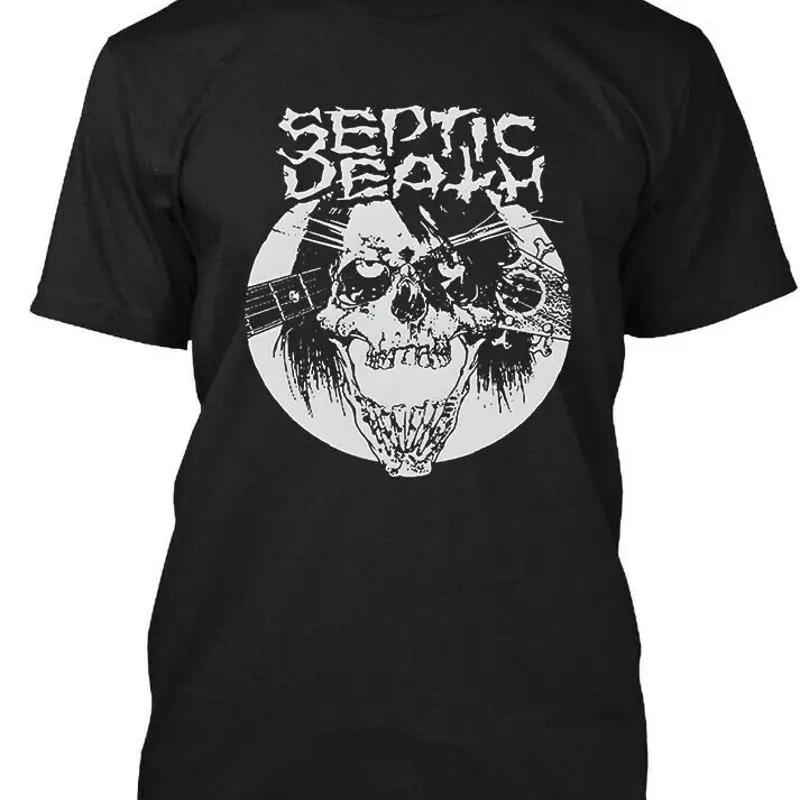 

Limited New Septic Death American Hard Music Vintage T Shirt Size S 4XL