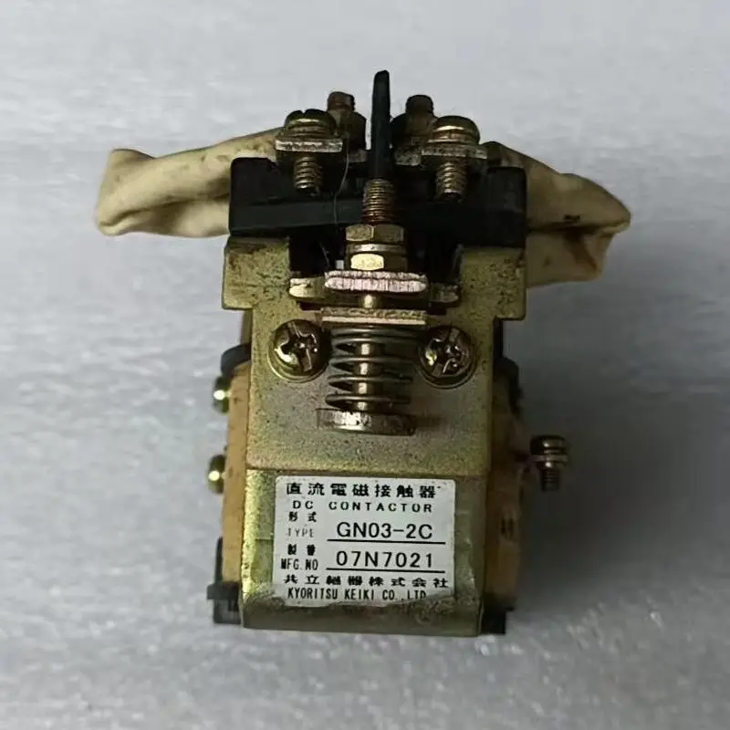 

Used KYORITSU KEIKI GN03-2C 07N7021 24V Contactor Solenoid Relay,Pallet Truck Parts Tractor Caravan Camping Accessories Camper