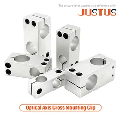 Connector Pillar Cross Fixing Block Same Diameter Reducing Joint Optical Axis Clamp Screw Shaft Encoder