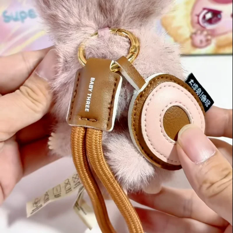 本物のベビー スリー スーパーミニ リトルバニー ブラインドボックス ドール フィギュア コレクション おもちゃ キーホルダー かわいい ミステリーボックス バックパック ペンダント ギフト