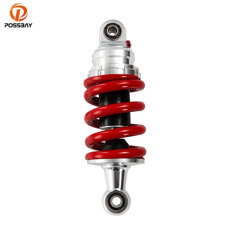 

205mm Motorcycle Shock Absorber Red Universal Motorbike Scooters Adjustable Air Shock Absorbers for Yamaha Y15/Y15ZR for Honda