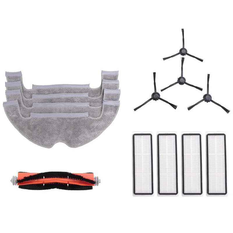 A05G-بديل لشاومي روبوت مكنسة كهربائية ممسحة 2 الترا STYTJ05ZHM قطع غيار منظف فرشاة جانبية رئيسية فلتر Hepa ممسحة خرقة