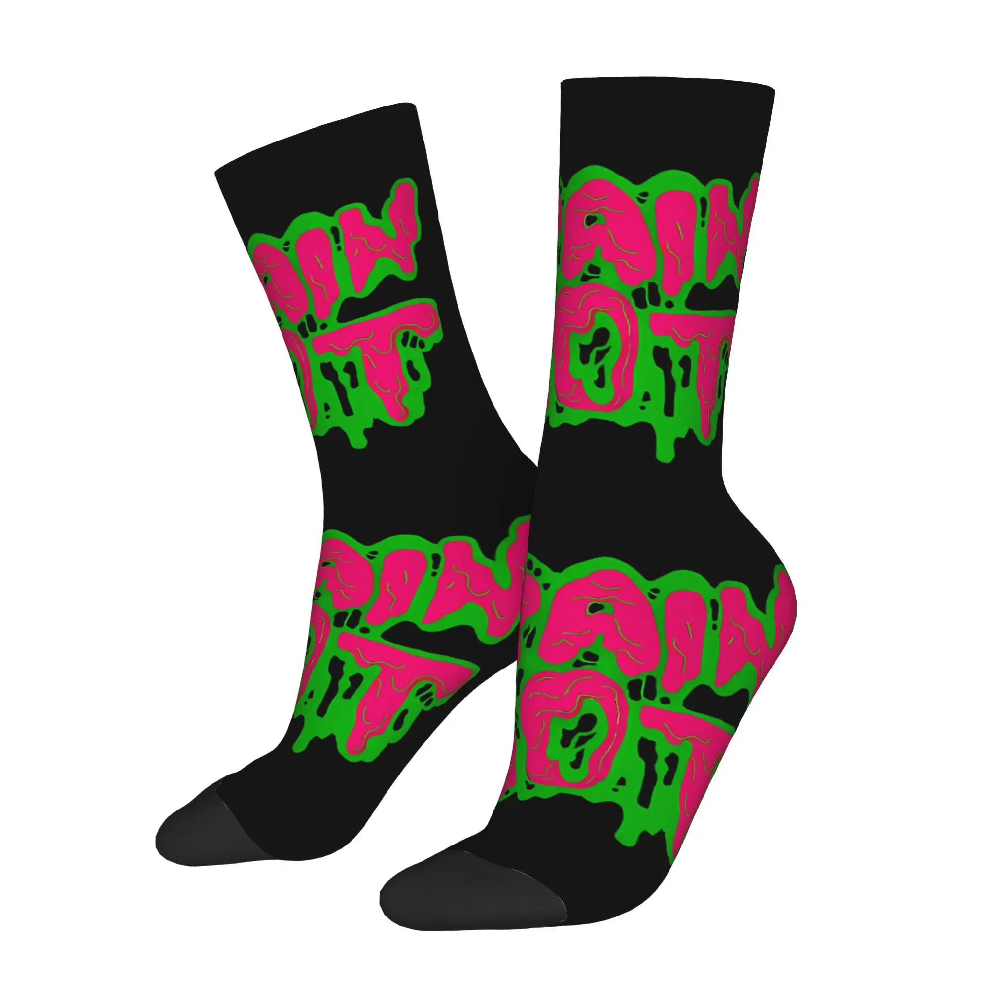 

Brain Rot Brainrot Sock Printed Man Polyester Fashion