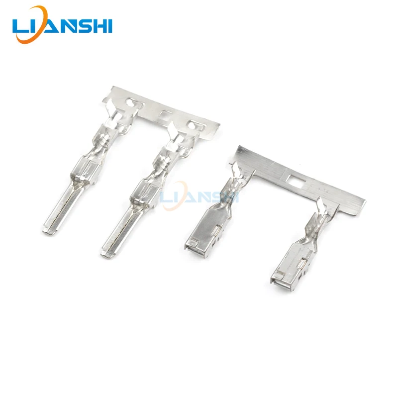 7116-4151-02 connector composite terminal copper-tin-plated spring pin male and female terminals 7114-4151-02