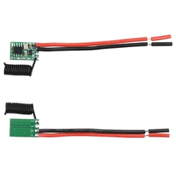 DC 3V-24V 433 Mhz Superheterodyne RF Receiver and Transmitter Module 433Mhz Remote controls For Arduino Wireless module Diy Kits