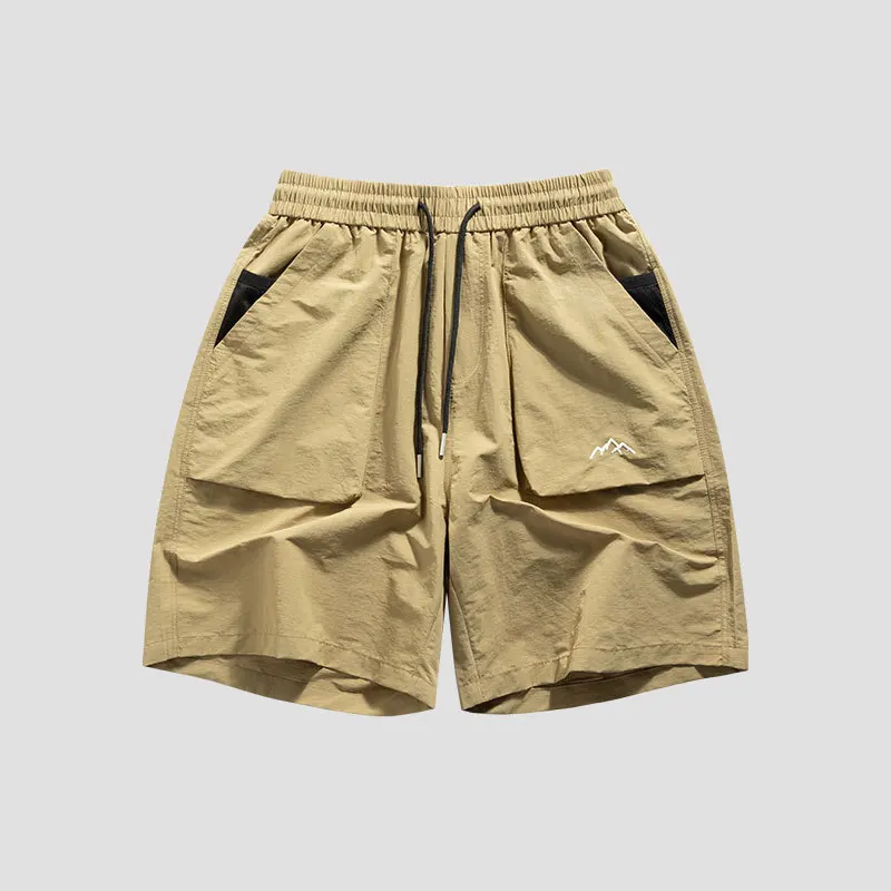 Men's Clothing Men's Shorts Summer Sports Running Shorts Elastic Loose Quick Drying Pants Men's Outdoor Fitness Casual Pants