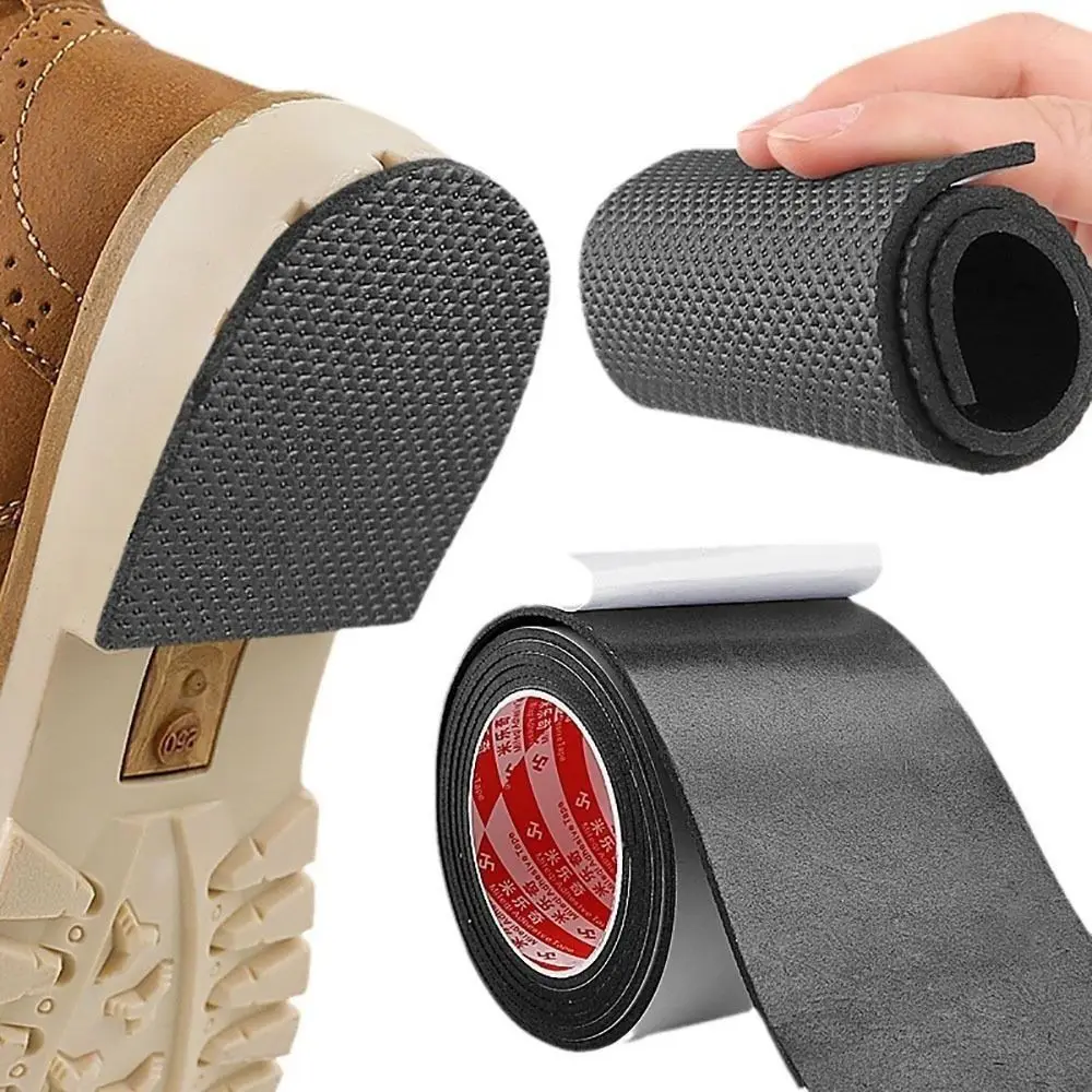 1 Roll Replacement Non-slip Shoe Sole Protectors Durable Repair Shoes Anti-slip Cushion Self-adhesive Sole Sticker