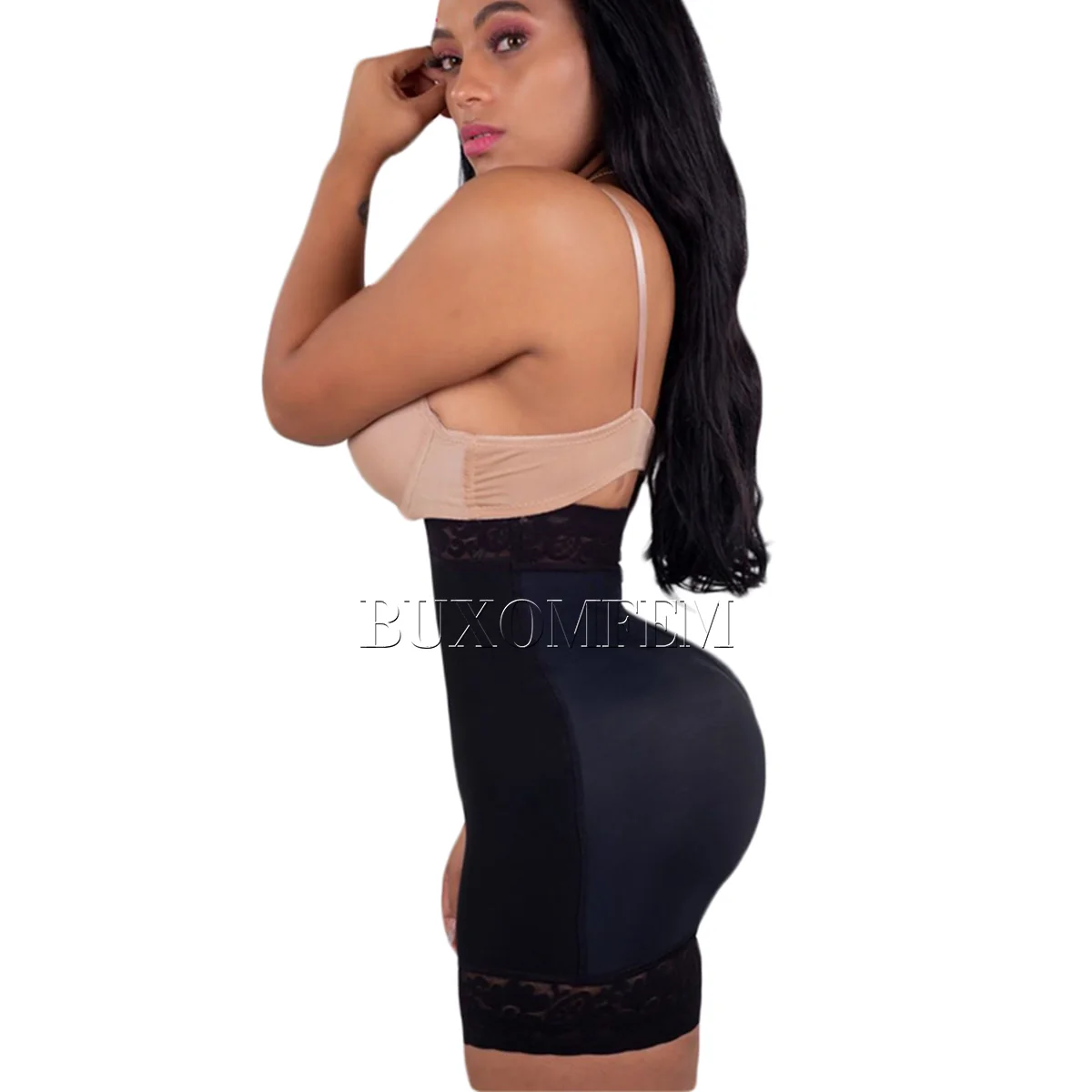 Shape Concept Butt Lifter Shorts Levanta Cola Colombians High-Compression Stretchy & Soft Girdle Firm Control Shapewear Shorts