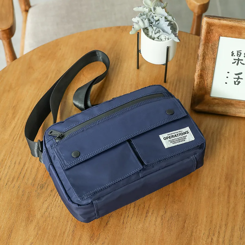 Bolso de hombro de moda para hombre, bandolera de estilo coreano, Oxford, lateral deportivo, envío gratis