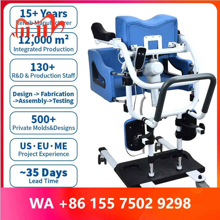Adjus 125 kg Load Bearing Patient Lift Transfer Chair Mobility Aids For Disled Elder Hospital Home Nursing Care