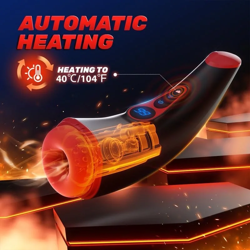 Automatic Sucking Heating Vibrating Male Masturbator Cup Sex Toy for Men Penis Pump Male Masturbators Masturbation Tools 18+ view 3